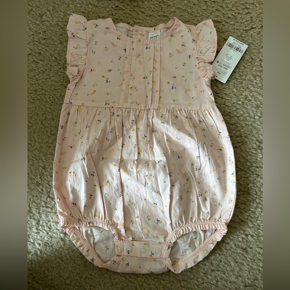 Carter’s Pink Bodysuit 18mo.